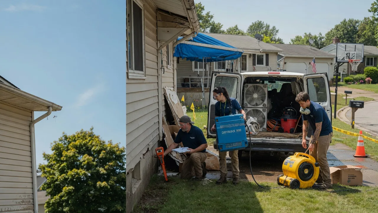 Ceiling Leak Cleanup in West Branch, IA near me